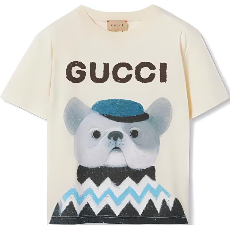Детская футболка Gucci FW24 (белая)
