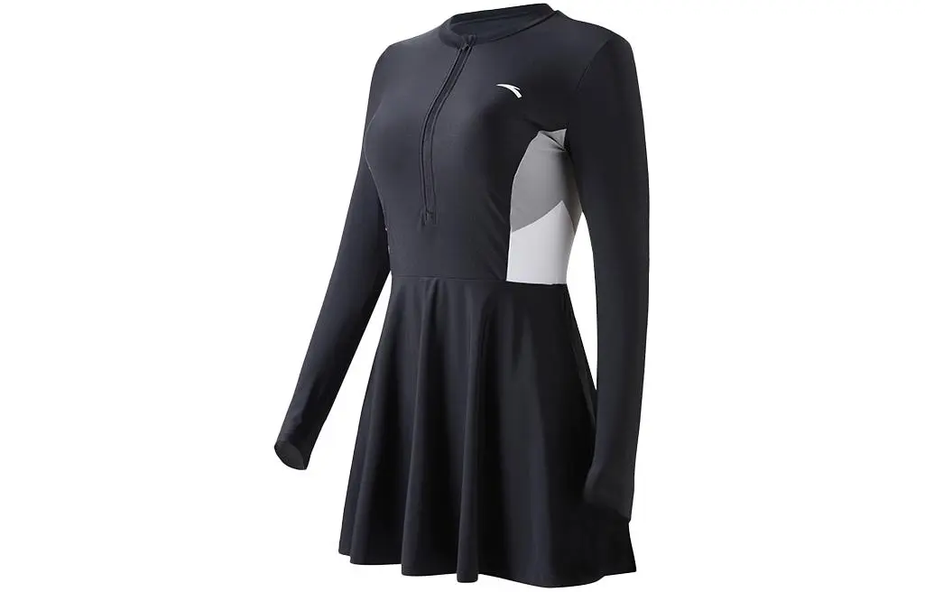 Anta One piece Swimsuit Women's Black