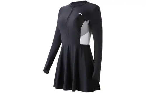 Anta One piece Swimsuit Women's Black