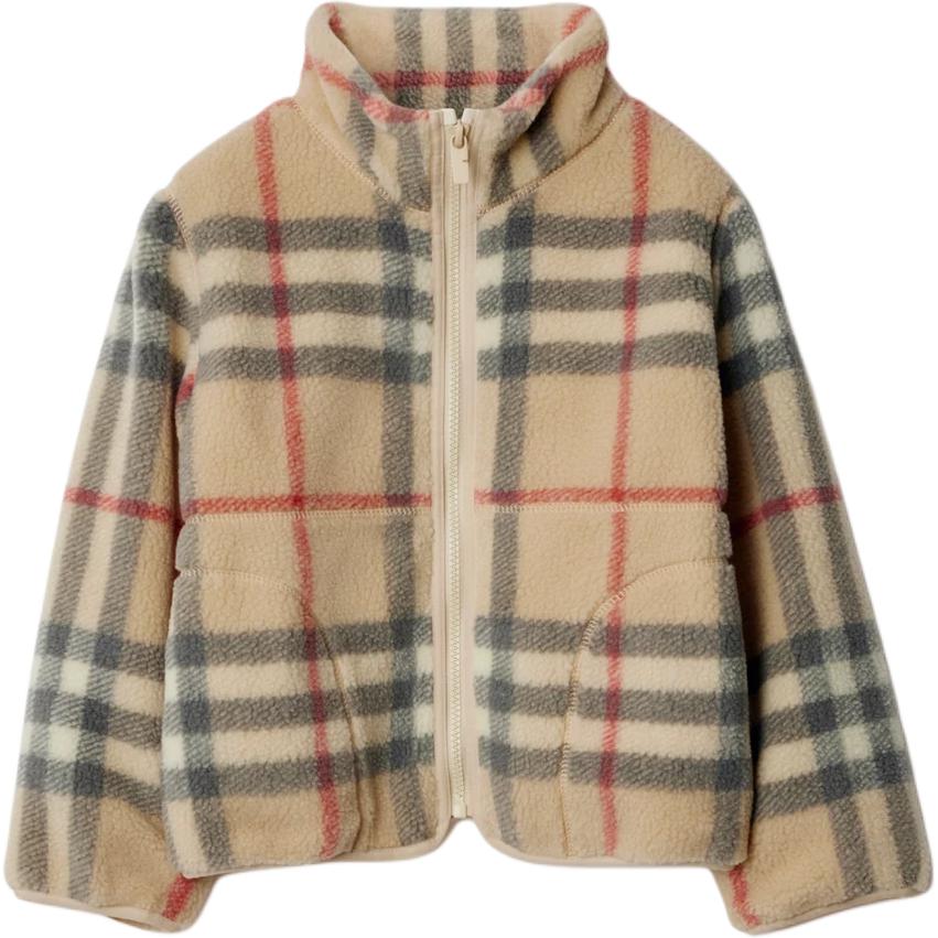 Мужская куртка Burberry Check (бежевая)