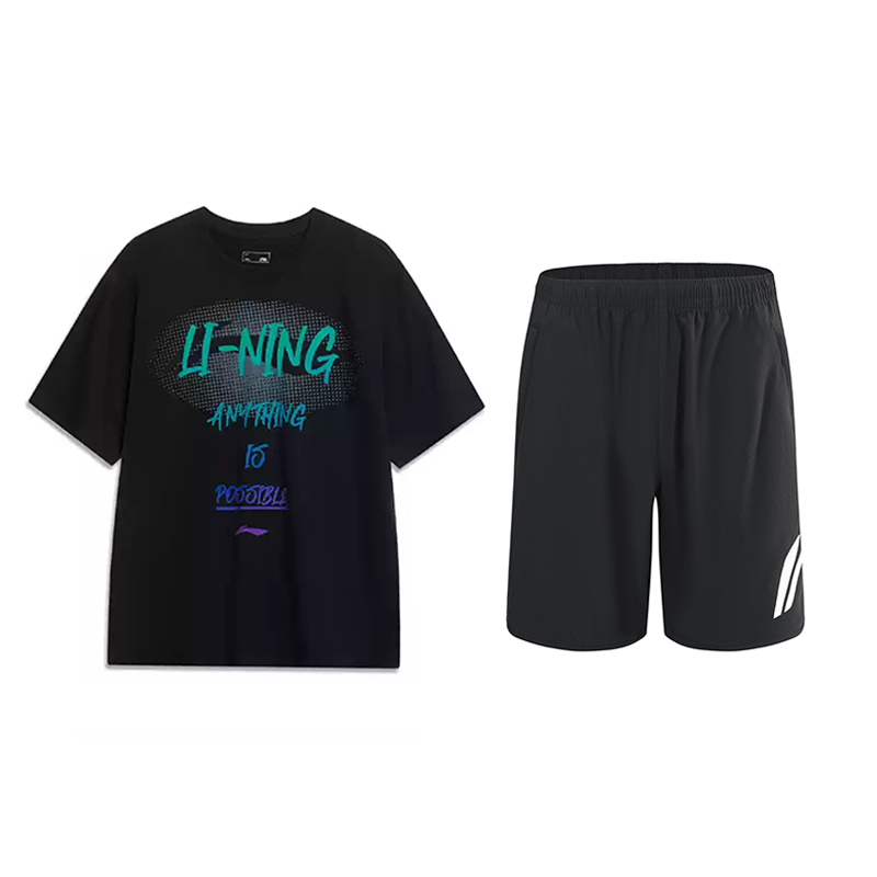 Li Ning Casual Sportswear Unisex Black