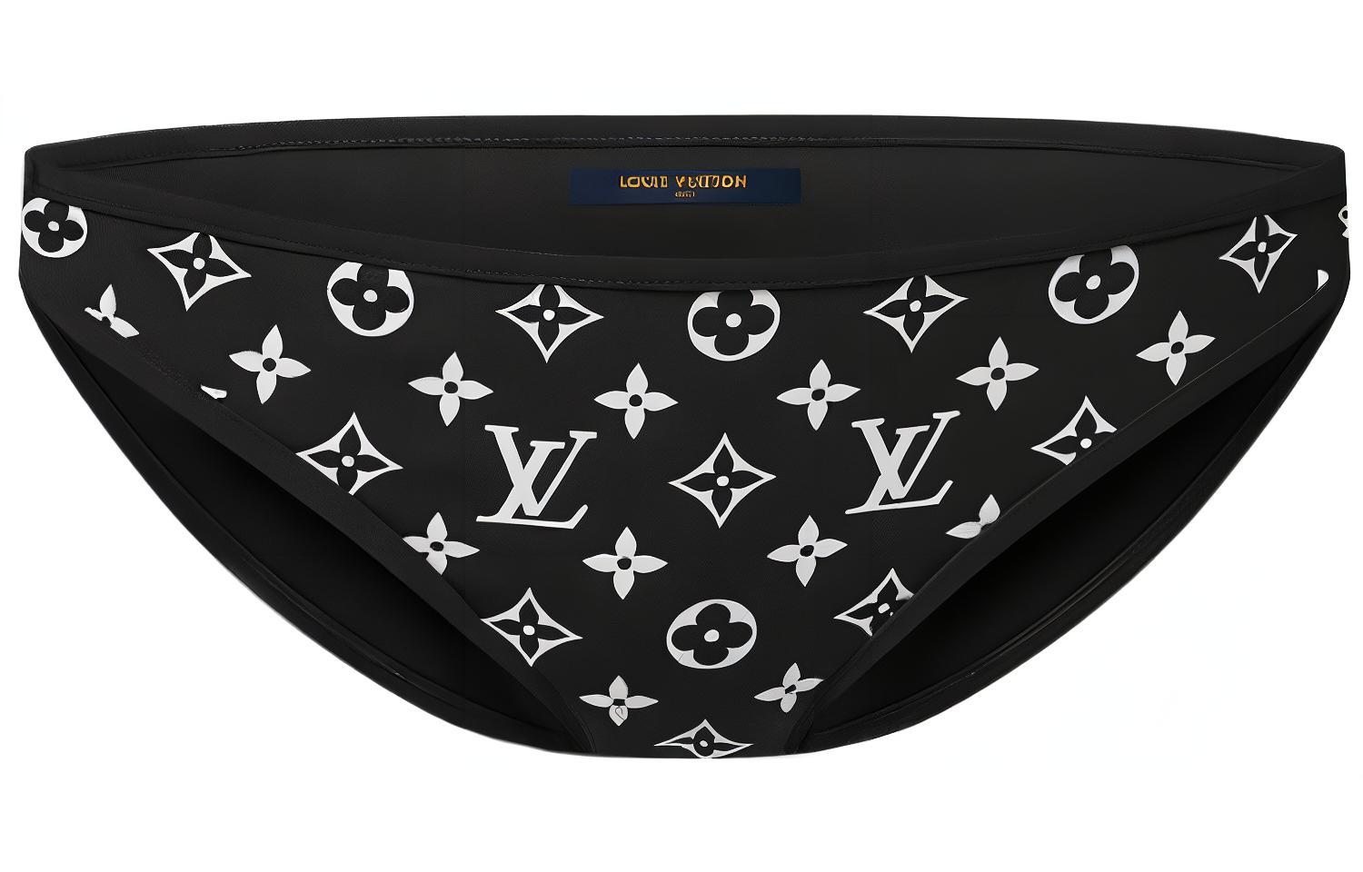 Женские плавки Louis Vuitton (черные)