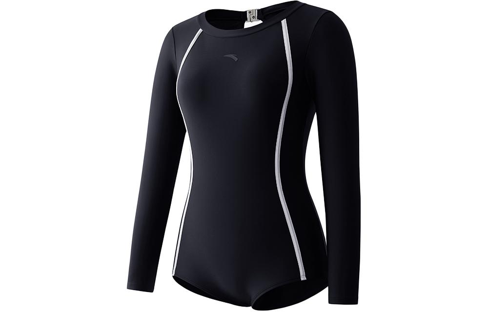 Anta One piece Swimsuit Women's Black