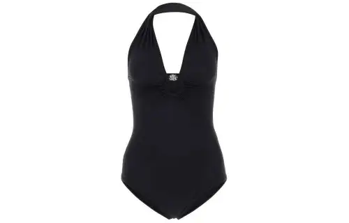 Bottega Veneta Knot Stretch Nylon Swimsuit One piece Swimsuit Women's Marine Blue