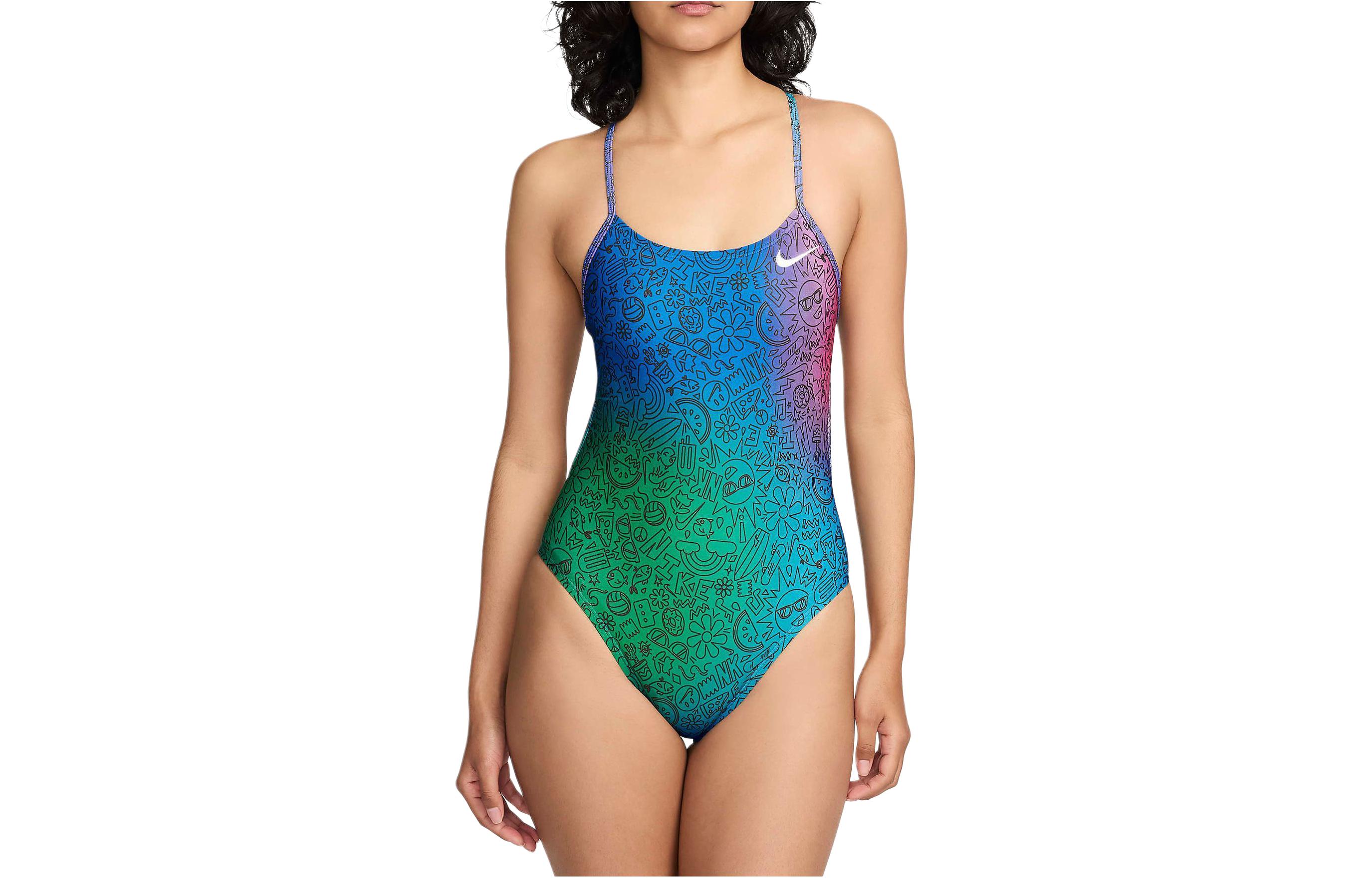 Nike Swim HydraStrong Cutout One Piece Swimsuit One piece Swimsuit Women's Multicolor
