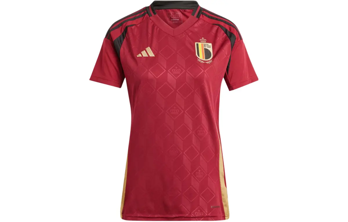 Adidas Belgium National Team BELGIUM 24 HOME JERSEY Soccer Jersey Women's Red
