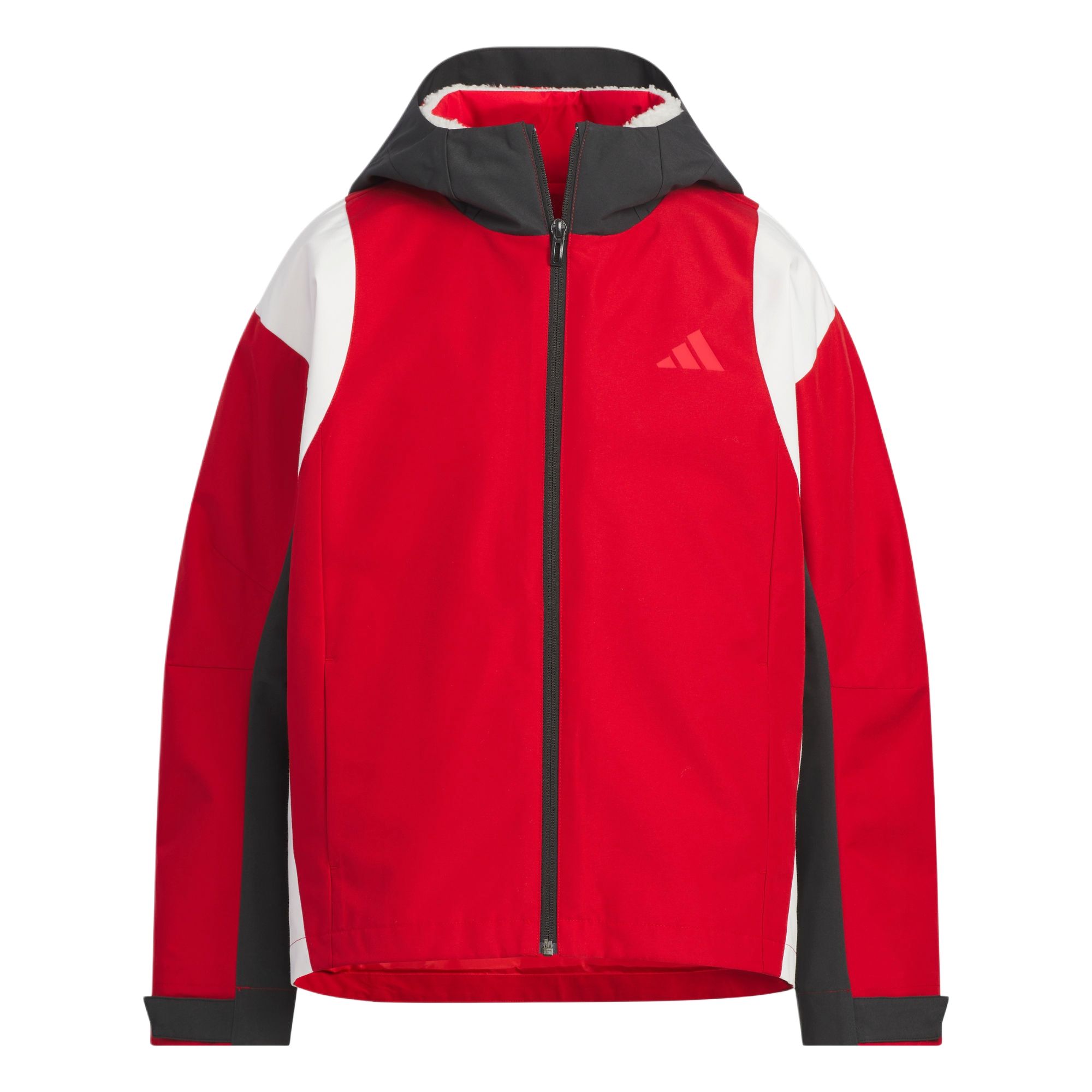 Мужская куртка adidas JK JKT HOODY (красно-коричневая)