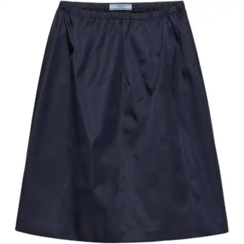 PRADA Casual Short Skirts Women's Blue