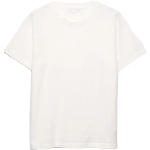 PRADA T Shirts Men's White Crew Neck Moderate Straight Fit