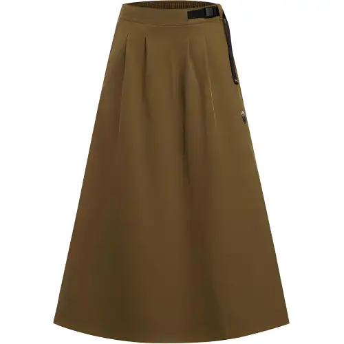 Under Armour Casual Long Skirt Women's Suburban Coyote Brown