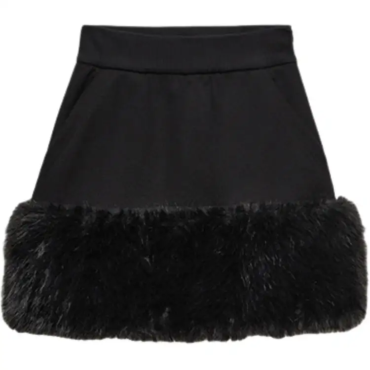 PRADA SS25 Casual Short Skirts Women's Black