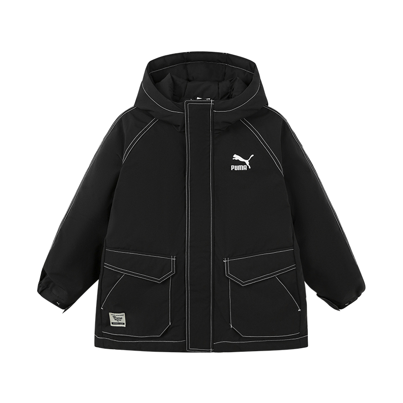 Детский пуховик PUMA (черный)