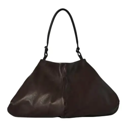 THE ROW Samia Leather Shoulder Bag