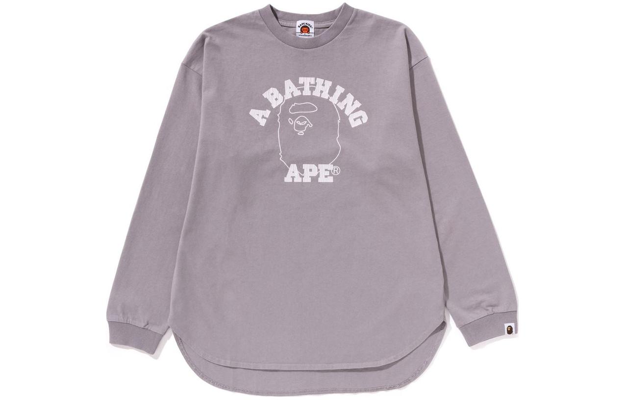 Свитшот A BATHING APE с логотипом (черный)