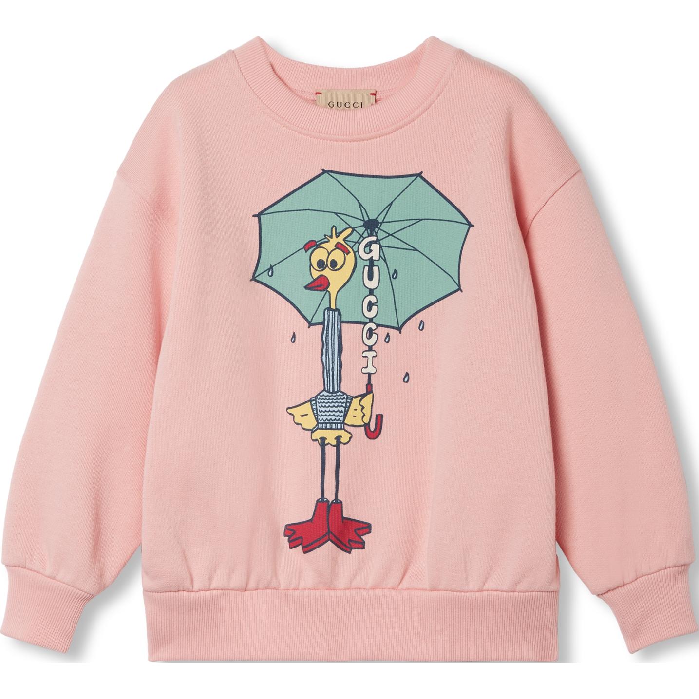 Женская худи Gucci FW24 Logo (розовая)