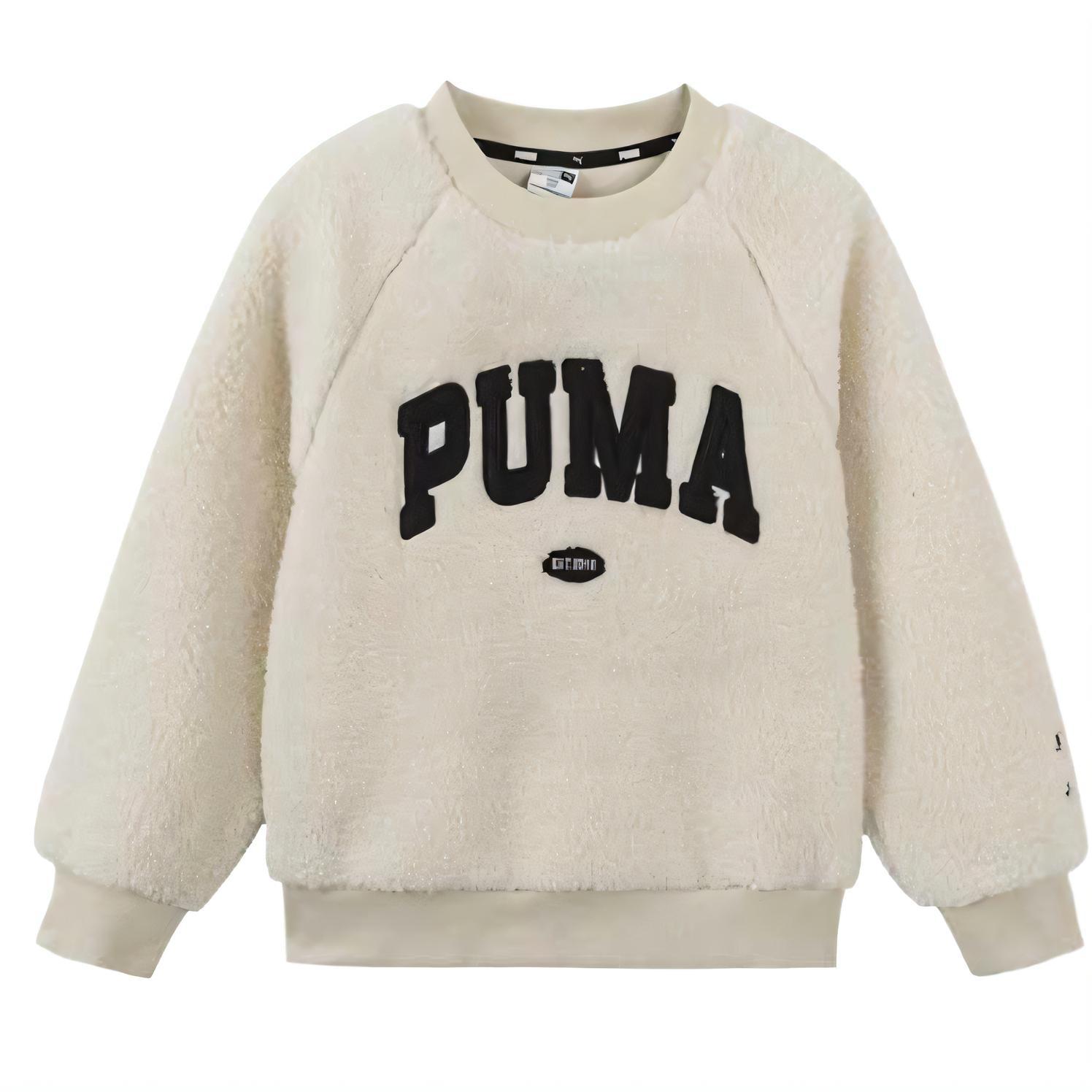 Худи PUMA Оверсайз (белое)