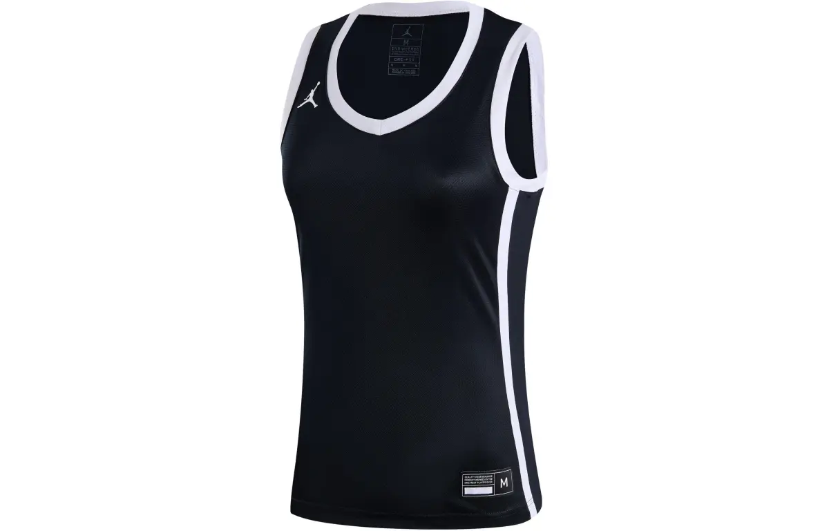 Jordan SS24 DRI FIT Basketball Jersey Women's Black