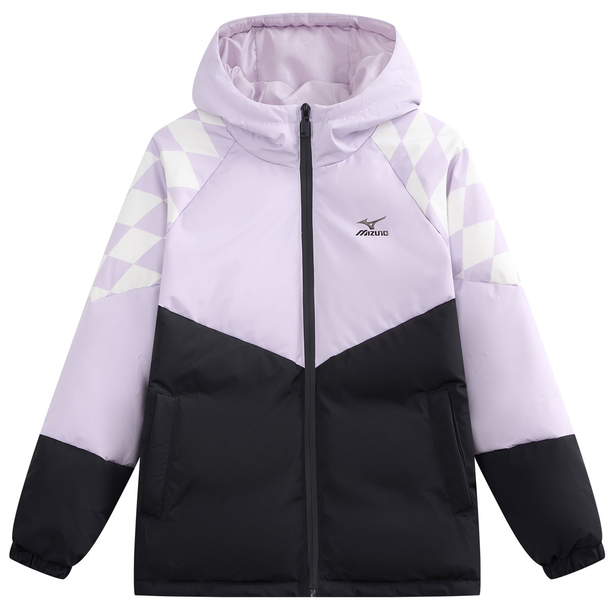 Пуховик Mizuno (светло-фиолетовый)