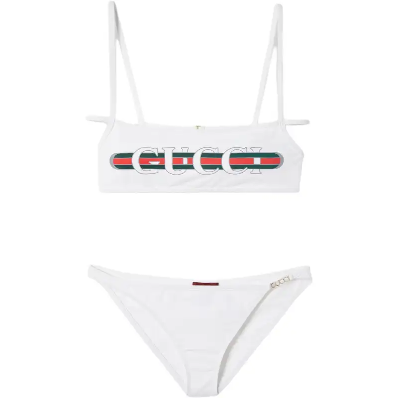 GUCCI-print Stretch-jersey Bikini