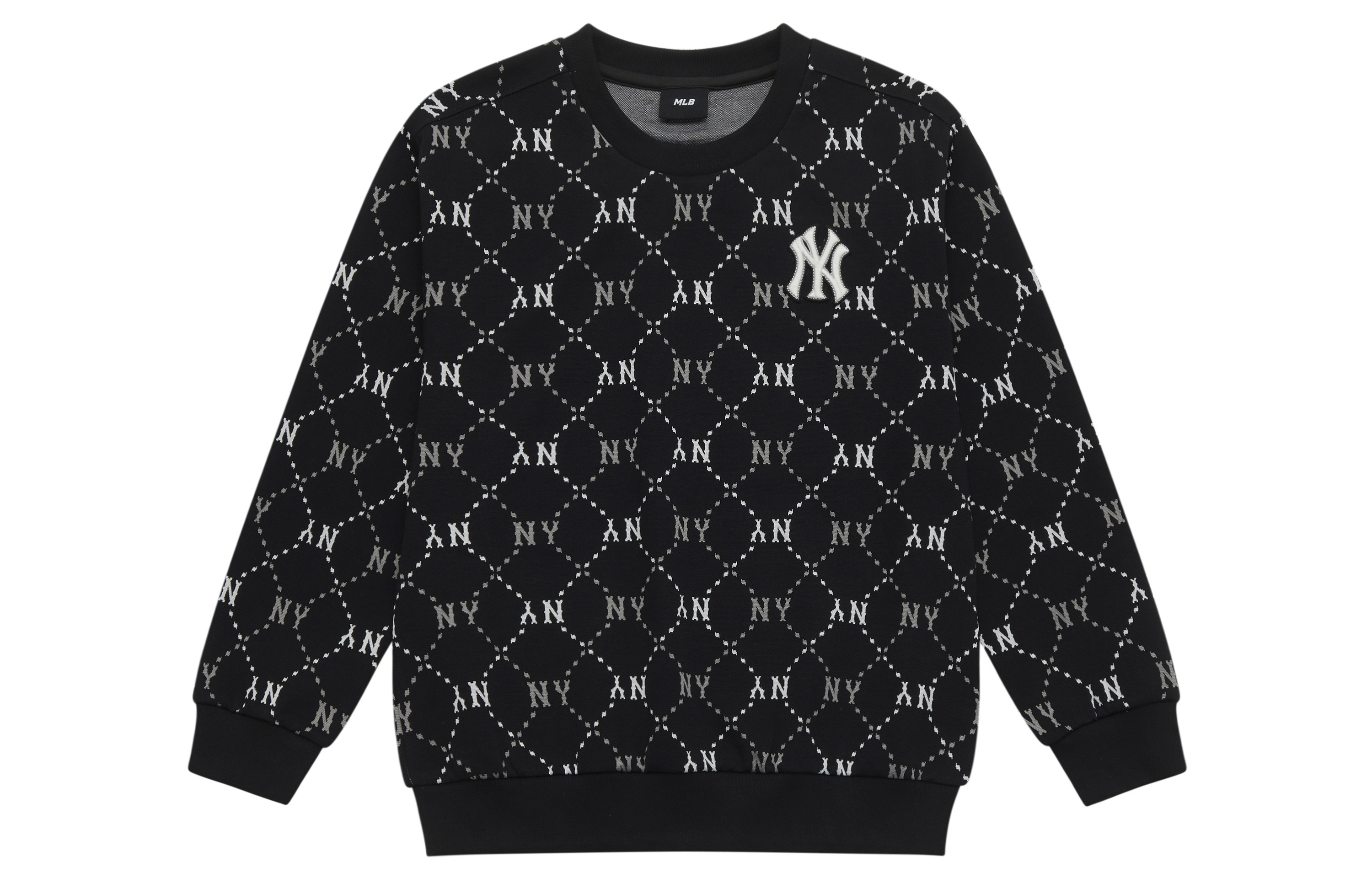 Худи MLB Monogram (черное)