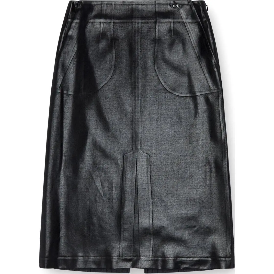 DIESEL FW24 Casual Long Skirt Women's Black