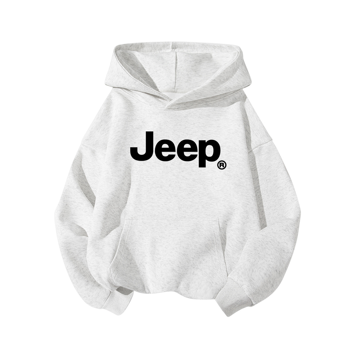 Свитшот Jeep Леттер (серый) — фото 6