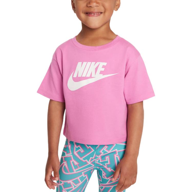 Детская футболка Nike Club (розовая)