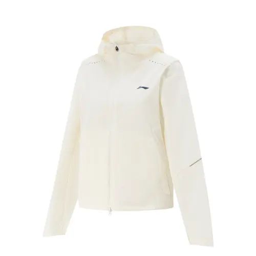 Li Ning Running Collection Jackets & Coats Women's Ivory