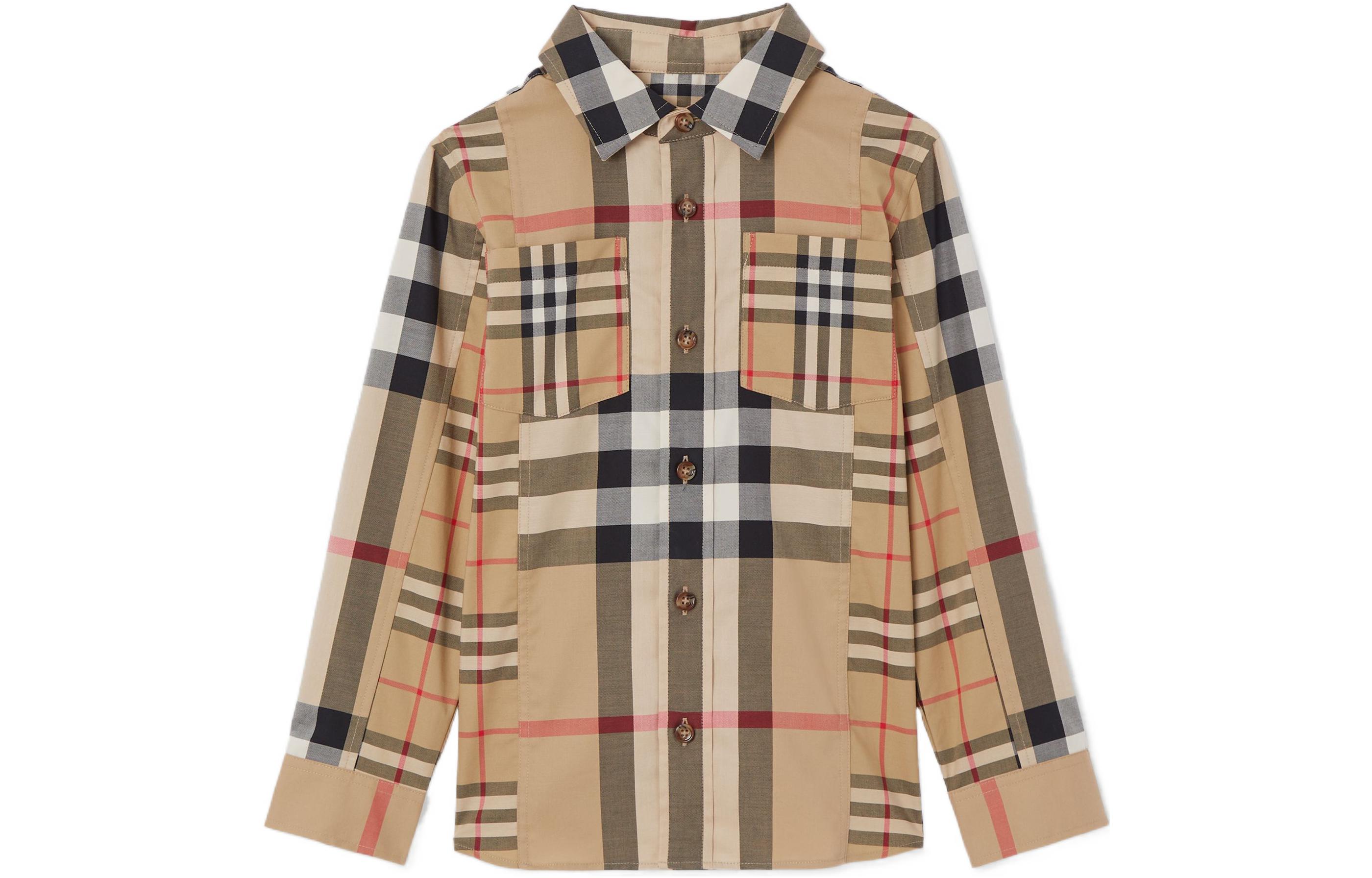 Рубашка Burberry (бежевая)