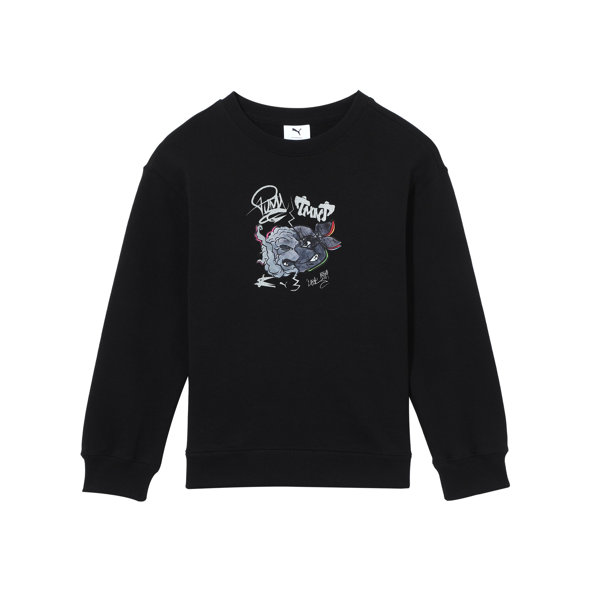Мужское худи PUMA PUMA x TMNT RELAXEDgraphic (черное)