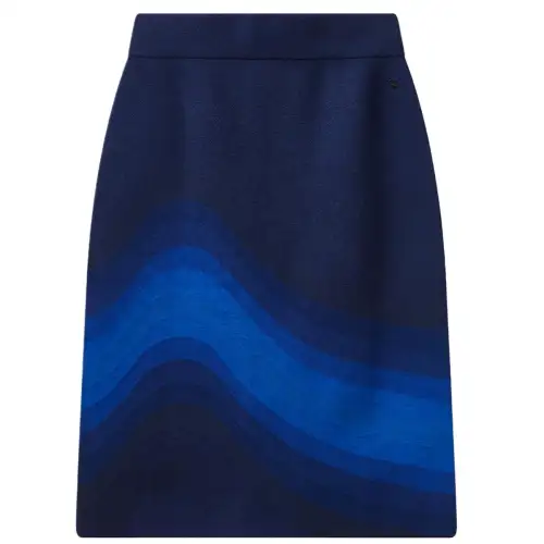 FILA Casual Short Skirts Women's Dark Sailor Blue