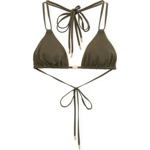 LOEWE SS24 Bikini Women's Khaki Green
