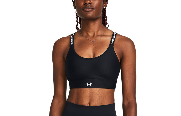 Женский спортивный топ Under Armour Infinity 2.0 (черный)