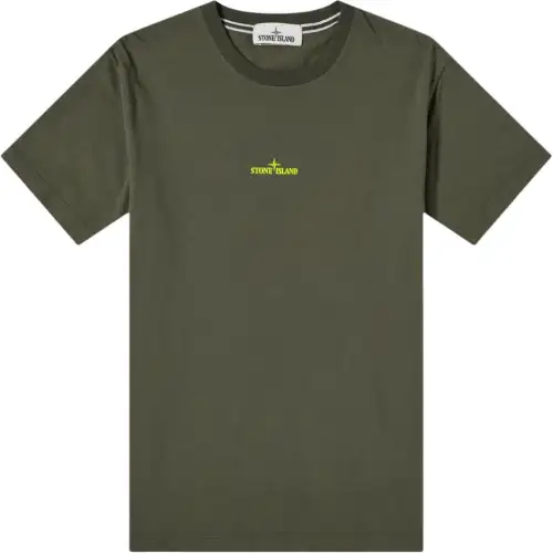 STONE ISLAND T Shirt Men's Dark Green