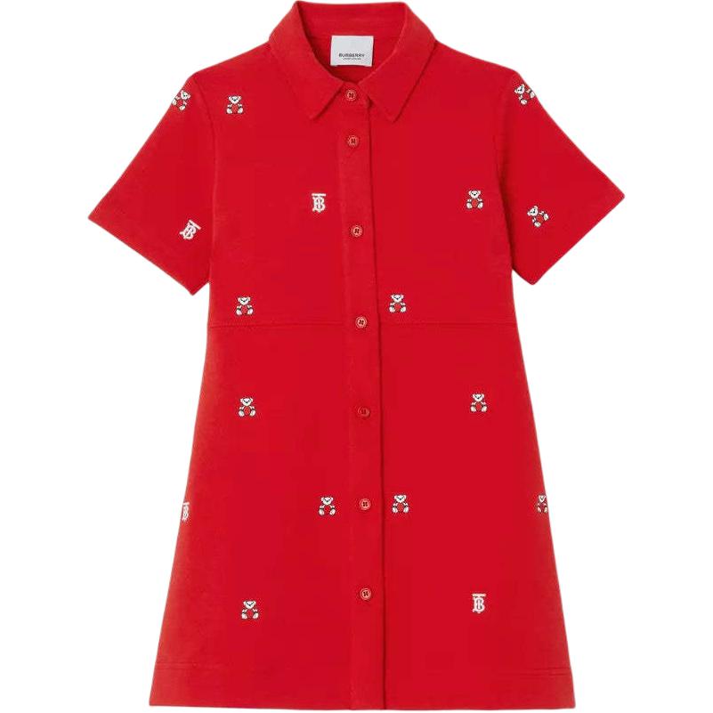 Женское платье Burberry Thomas (красное)