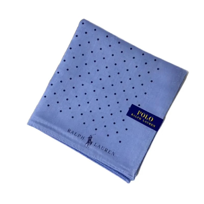 Polo Ralph Lauren Cotton Scarves Unisex Light Blue