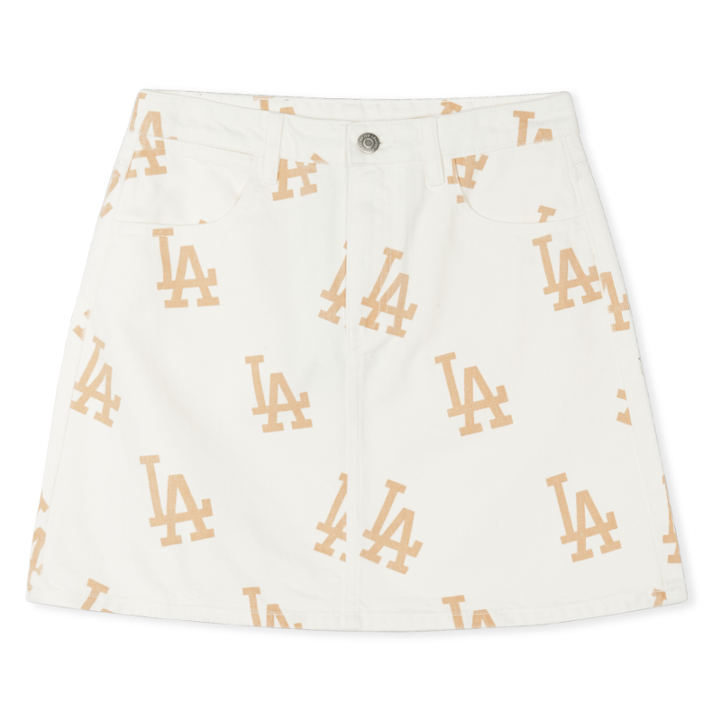 Женская юбка MLB (молочная)