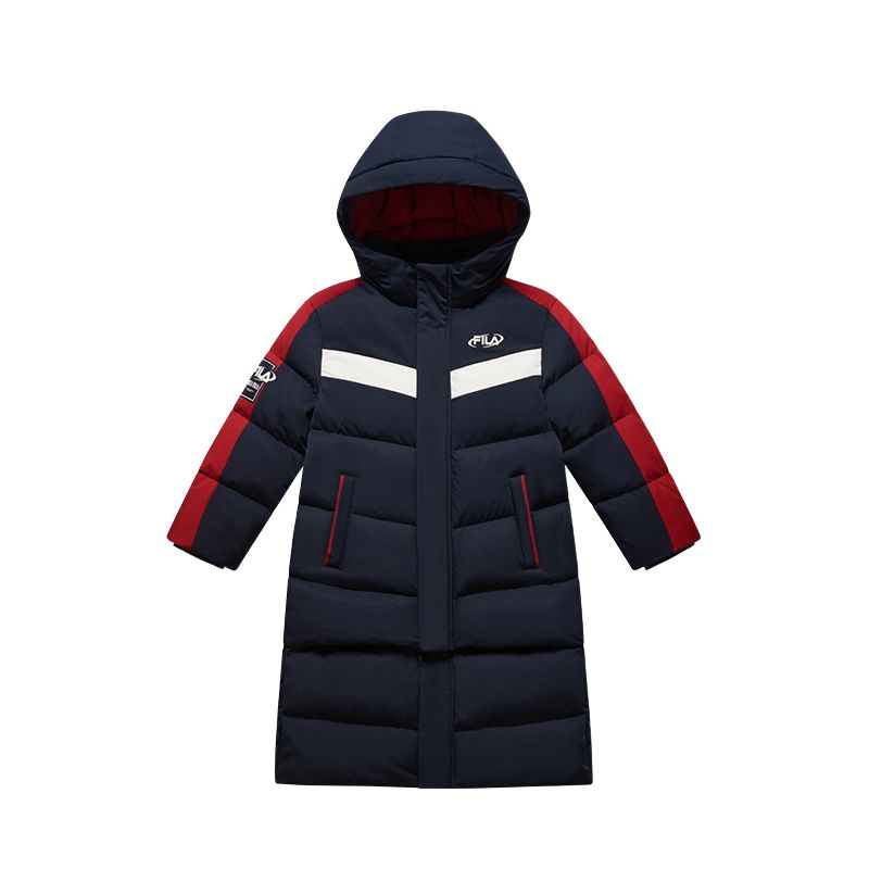 Детский пуховик Fila Kids Originale (синий)