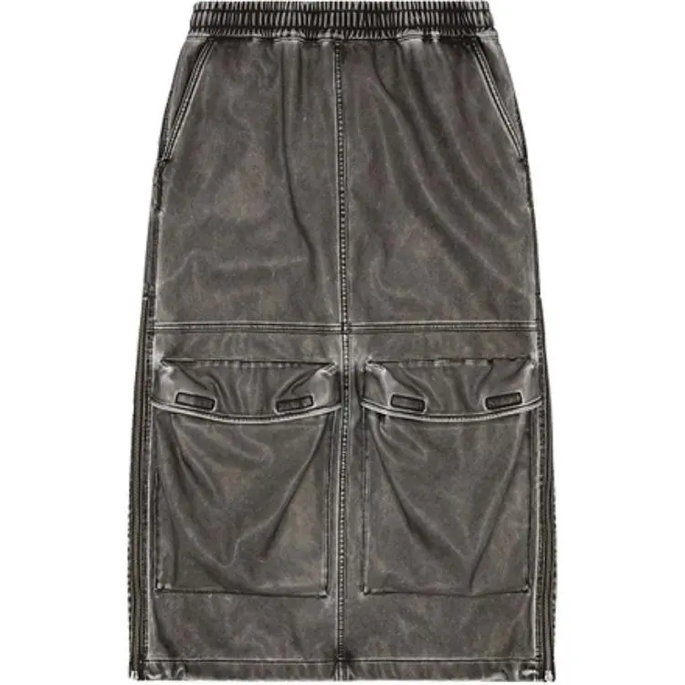 DIESEL O Dyssey P1 Denim Midi Skirt