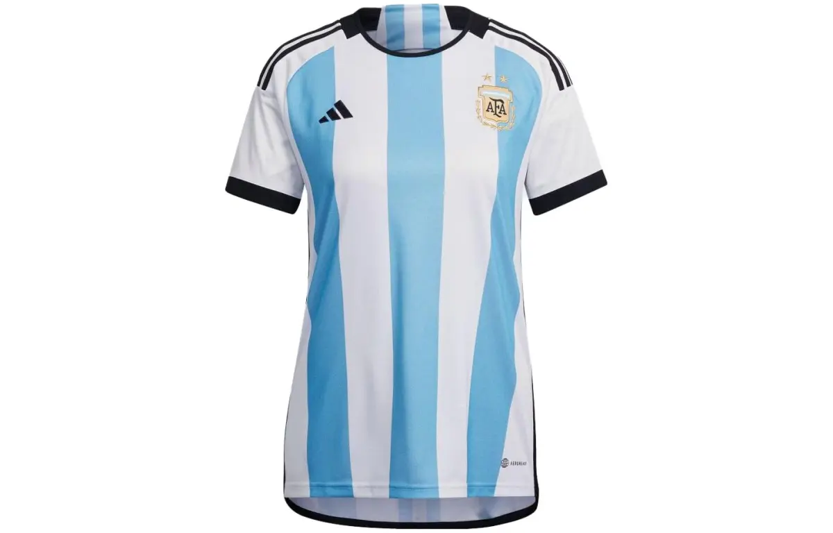 Adidas Women'ss Argentina 2022 Home Jersey White/Light Blue