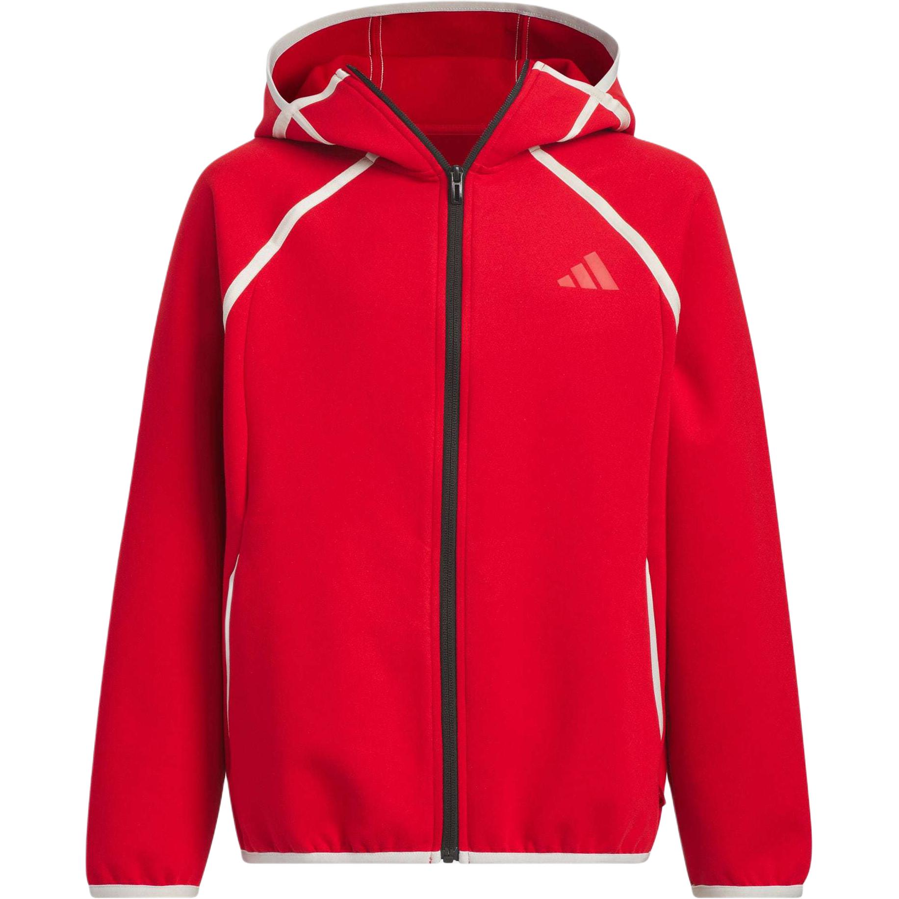 Мужская куртка adidas adidas JK KN JKT HOODY (красная)