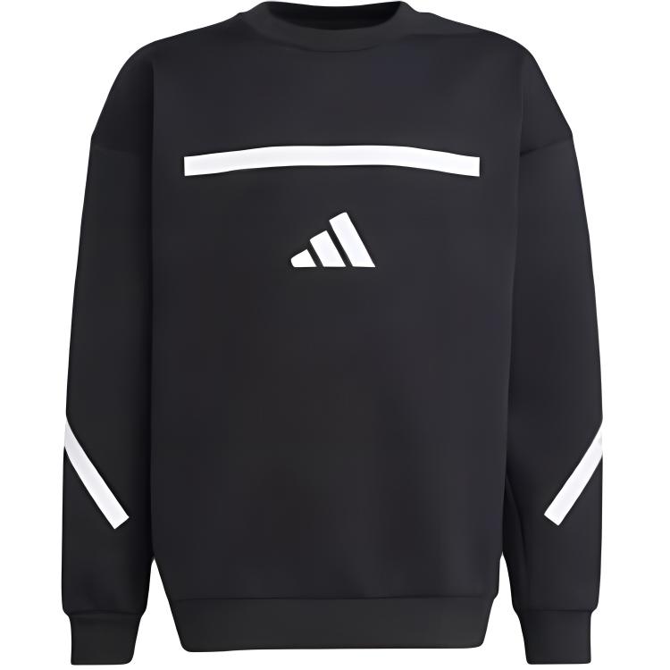 Свитшот adidas Logo Sweatshirt (черно-белый)