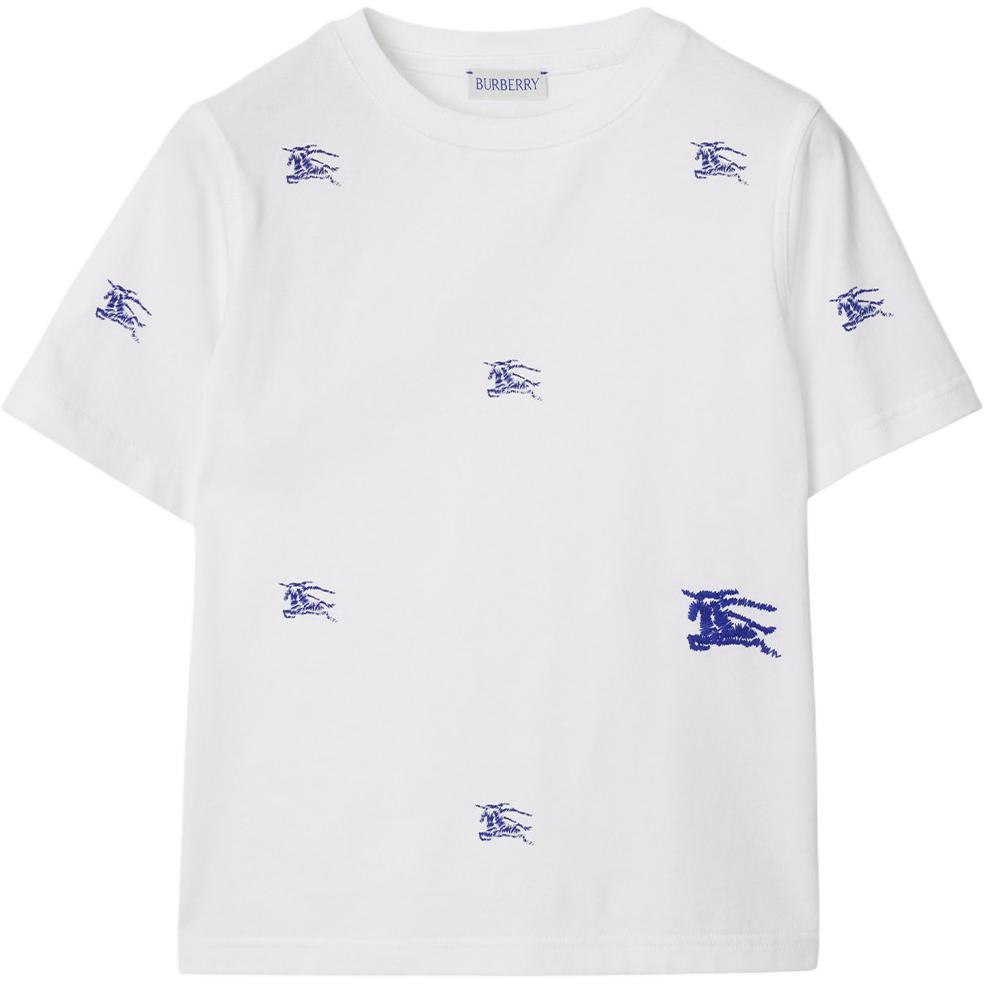 Футболка Burberry Logo Print (белая)