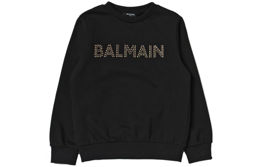 Детское худи BALMAIN BALMAIN Logo (черное)