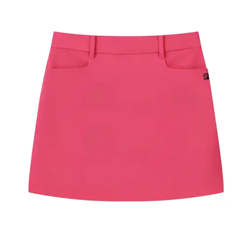 FILA Golf Casual Short Skirts Women's Peach Plum Pink