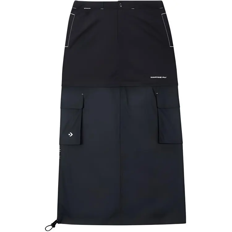 Converse x Martine Ali Casual Long Skirt Women's Black