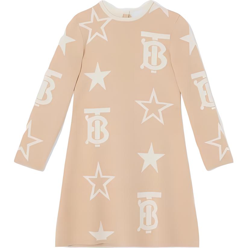 Женское платье Burberry (бежевое)