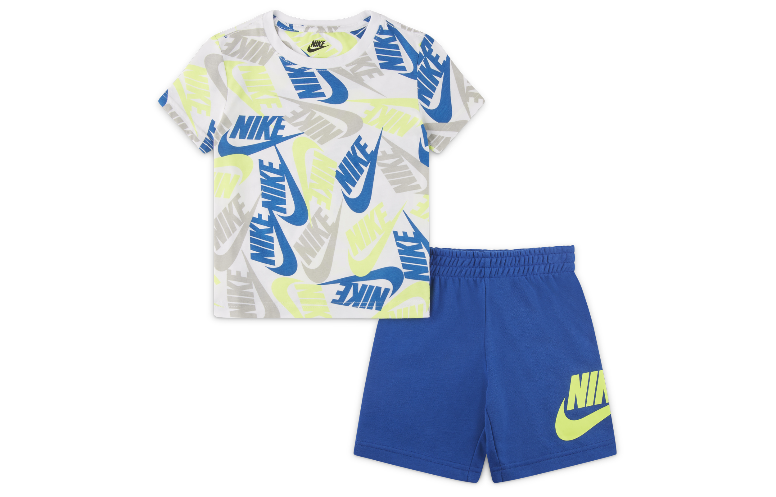 Nike Sports suit, children's shorts, children's clothing, with your logo imprint, with short sleeve