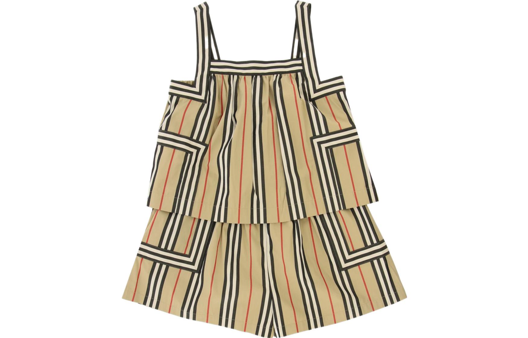 Женское платье Burberry (разноцветное)