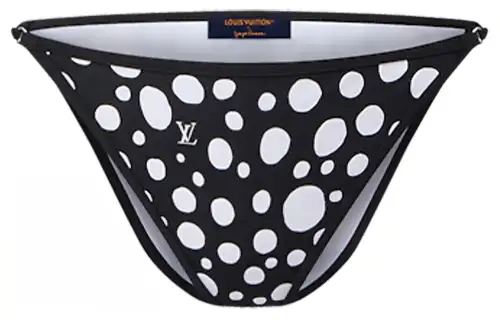 LOUIS VUITTON X Yayoi Kusama Infinity Dots Bikini Bottoms Black/White